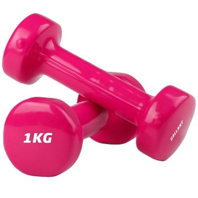 China Comfortable Gym Workout Exercise Neoprene Vinyl Dipping Hex Dumbbell for sale