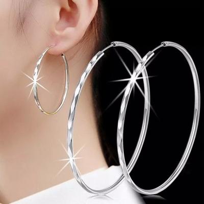 China FASHIONABLE Round Big Circle Earrings Big Circle Earrings Jewelry For Women for sale