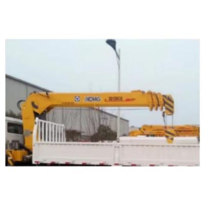 China Straight Arm Straight Arm Truck Mounted Crane With 12 Ton Capacity Crane 4 Sections Arm SQ13SK3Q for sale