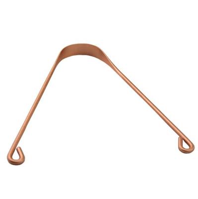 China High Quality Eco-Friendly Sales Hot Copper Tongue Cleaner Scraper for sale