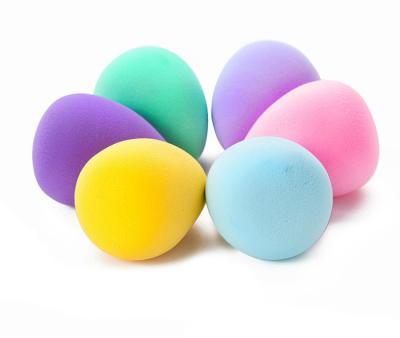 China Easy-cleaning super soft makeup eggs don't eat powder gourd cotton sponge shelf makeup eggs for sale