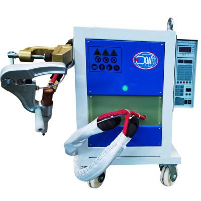 China Pulse Steel Hand Operated Brass Single Side Spot Welding Machine For Sheet Metal for sale