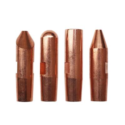 China Copper Solder Custom Weld Electrode Tip Welding Accessories Spot Welder Tips for sale