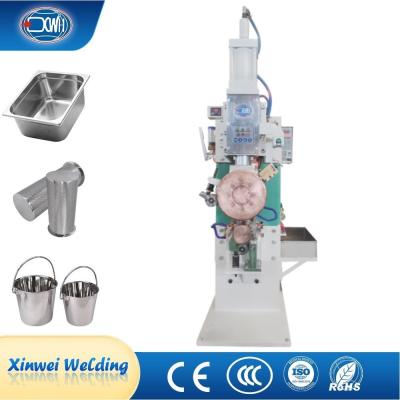 China Fuel Tank Seaming Longitudinal Automatic Rolling Resistance Seam Welding Machine for sale