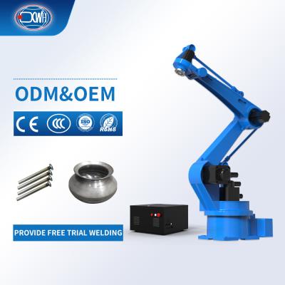 China Plastic Injection Pallet Stacking Robotic Arm Automatic Welding Robot Palletizer for sale