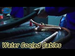 Copper Wire Water Cooled Cables Kickless Pressure Resistant For Welding Machine