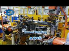 The portable spot welding machine used in car production project