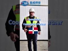 Suspension spot welding machine used in construction area