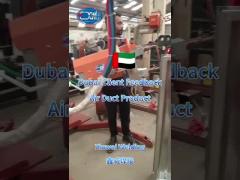Welding air duct with suspension spot welder machine