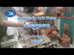 Bolts automatic spot and projection welding machine