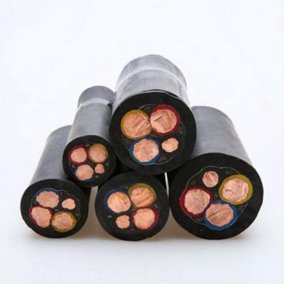 China 1.9KV/3.3KV Rubber Sheathed Flexible Cable Anticorrosive Eco Friendly for sale