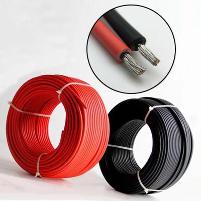 China 4M2 6M2 DC Solar PV Cable Copper Core Pv1-F H1z2z2-K UV Resistant for sale