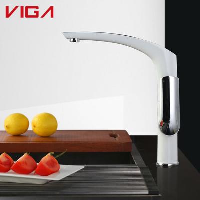 China Taps Deck Mount Instant 35mm Water Faucet Ceramic Zinc Alloy Single Handle Kitchen Faucet for sale