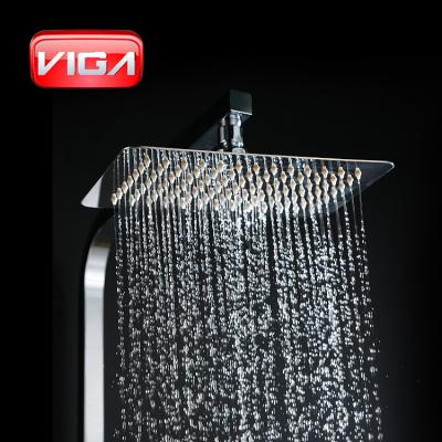 China New China Electric Innovative New Product Faucets Thermostatic Shower Faucet With Rain Shower Head for sale