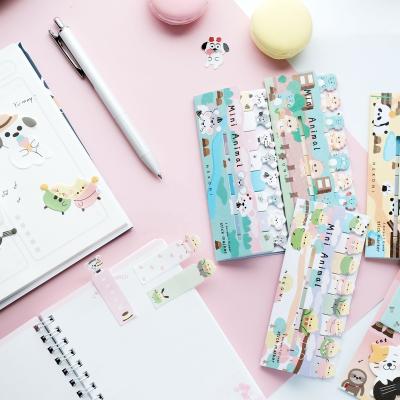 China Small self-adhesive parrot original self-adhesive panda mouse mouse design Nekoni dinosaur sticki note mail notepad for sale