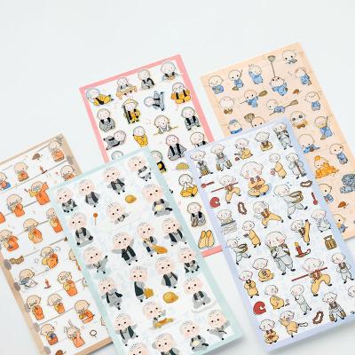 China Nekoni Vinyl PVC Nekoni Sticker Decals Kawaii Sticker Cartoon Image Cute Decorative Decals Aesthetic Sticker Decals For Cut Stickers for sale