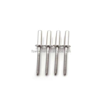 China Use in DIN 7337 304 316 High Vibration Applications Custom Stainless Steel Blind Rivets for sale