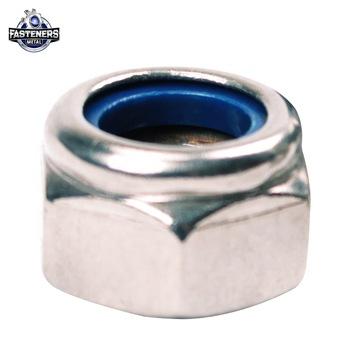 China Heavy Industry Stainless Steel High Quality Nylon Hex Insert Lock Nut for sale