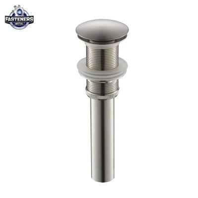 China Automatic Hot Selling Brass Basin Sewage Lower Pop Up Sink Drain Drainer for sale