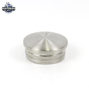 China Modern Round Bezel Stainless Steel Tube Mount Balustrade Slot Fitting for sale