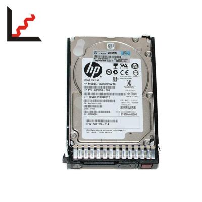 China Hdd 653957-001 Genuine 600G 10K SAS 2.5 6GB HD With High Quality for sale