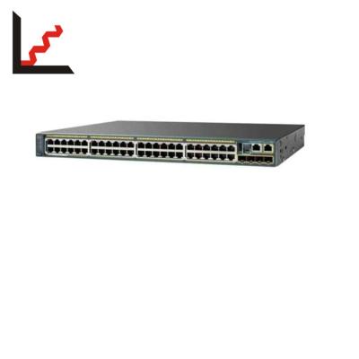 China LACP used co WS-C2960X-48FPS-L 48 ports cis Ethernet GigE PoE LAN Base Switch for sale