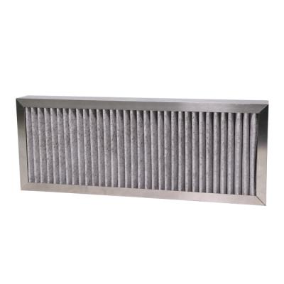 China Harmful smell and gases collect negative air purifier media 20x20x1 hepa filter washable air purifier ion filter for sale