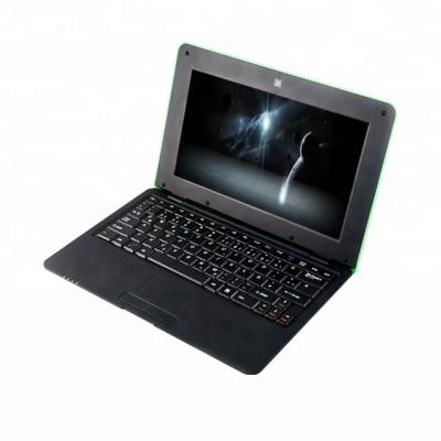 China Cheap Mini Core Arm Quad Camera Android Laptop with Debian OS, with 1GB RAM 8GB ROM for sale