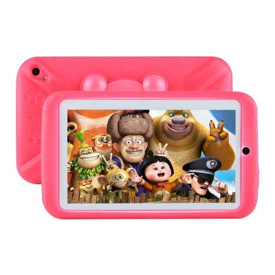 China WIFI/BT/Kids Software/Games 2019 New Tablet PC For Kids Pink Color With Kids Software for sale