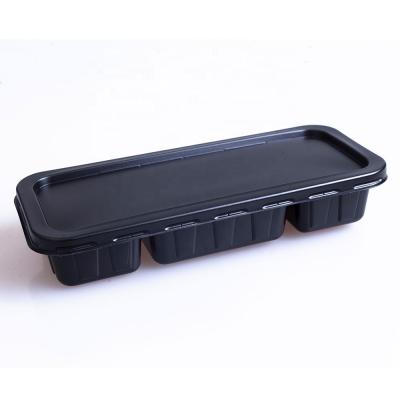 China Sustainable High Quality Disposable Food Grade Salad Boxes Take Away PP Lunch Box Food Storage Container Set for sale