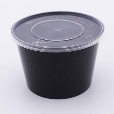 China Freshness Preservation Use Packing Disposable Food Container Take Away Bowl Disposable Plastic Soup Bowl for sale