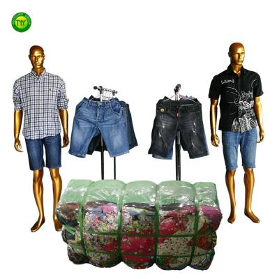 China Casual Occasion Used Jeans Shorts Matched China Germany Georgia Uae Ghana Used Clothes Men for sale