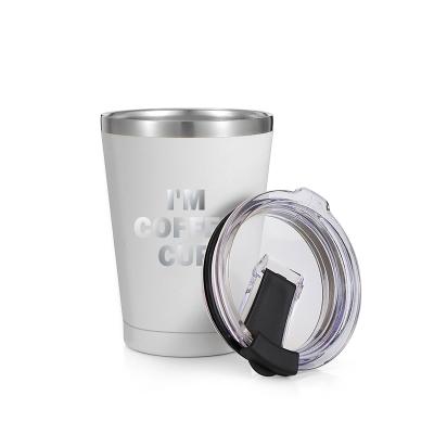 China New Arrival Fashion Design Sustainable Stainless Steel Double Wall Insulates Coffee Tumbler for sale