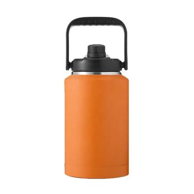 China Sustainable 84 Ounce Double Wall Vacuum Insulated Stainless Steel Beer Shaker Jug For Hot Cold Beverages for sale