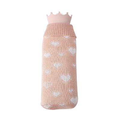 China Everich Silicone+PA66 Portable 500ml Silicone Hot Selling Hot Water Bottle for sale