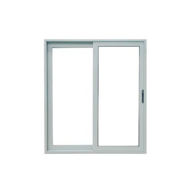 China AWA Member Company Magnetic Aluminum Frame Reception Screen Tempered Glass Sound Proof Sliding Window for sale