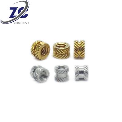 China Heavy Industry CNC Turning Mini Precision Stainless Steel Brass Insert Nuts for sale