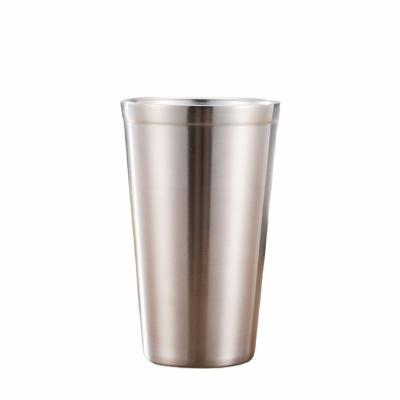 China Supplier Coffee Stainless Steel Travel Mug Rotisserie Beer Insulation Tea Mug Viable Golden Supply Double Mug for sale