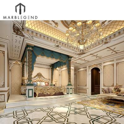 China Contemporary Architectural Luxury Wholesale Natural Stone Villa 3d Rendering Industrial Design Service Interior Design for sale