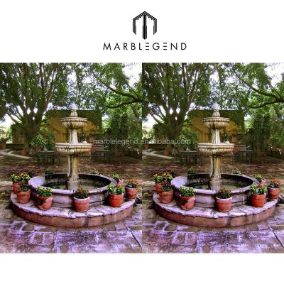 China Large Traditional High Quality Garden Marble Ball Fountain Designs for sale