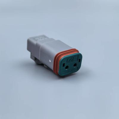 China Waterproof Energy Storage Signal Connector UL1977 2Pin Plug Assembly for sale