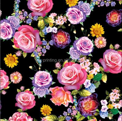 China Fabric Transfer Printing Paper For Fashion Dark Base Lady for sale