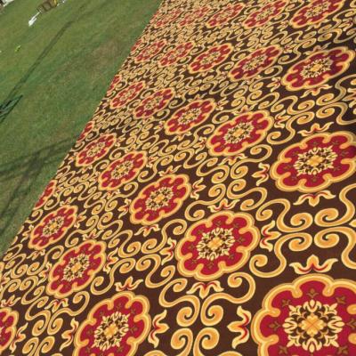 China Fabric India Printed Carpet Paper For Wedding 5feet 10feet for sale