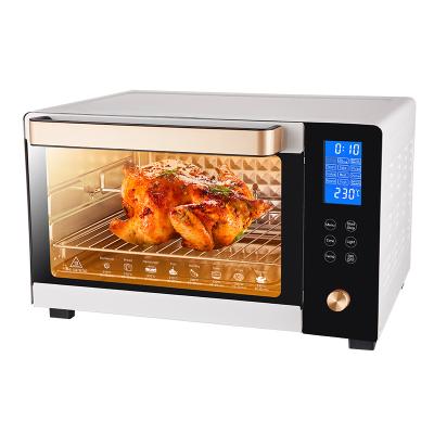 China Haihua Available Convection Cake Baking Electric Oven OEM Manufactured Convection Stainless Steel Electric Ovens 45L Home Kitchen Toaster Oven for sale