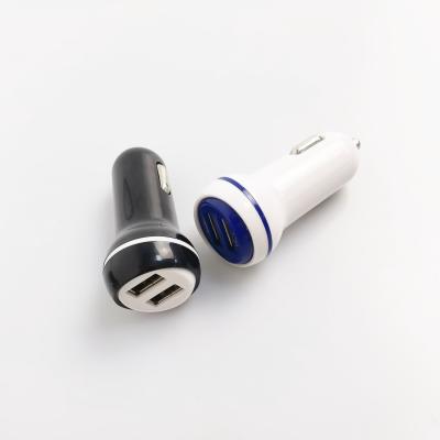 China High Quality Mobile Phone China Factory 5V 1.8A Dual USB Car Charger With Patent for sale