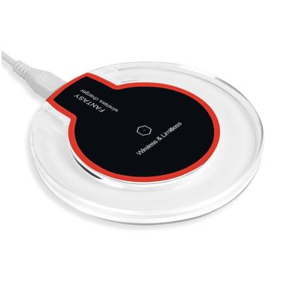 China Premium Disc Charger 5W Qi Wireless Charger Induction Charger 10m Remote Adapter for sale