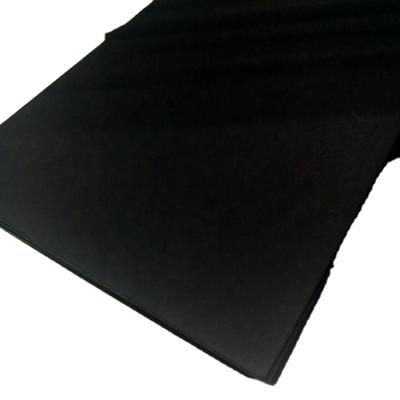 China Anti Curl Wholesale Black Kraft Paper Roll Paper 70*100cm Board Black Liner Board for sale