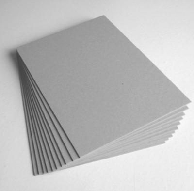 China 1.5mm Roll Book Binding Recycled Printing Gray Paper Board for sale