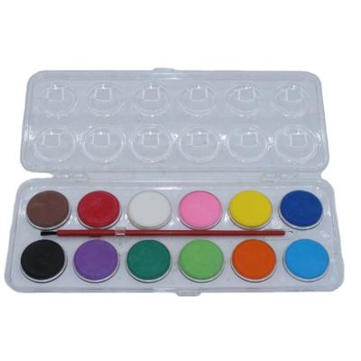 China Kids DIY Craft Toys Low Price Guaranteed Quality Water Colors Watercolor Paints Set Paints Water Color Custom for sale