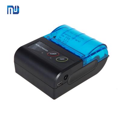 China Black and white cheap mini mobile printer 58mm wireless portable portable thermal printer for sale